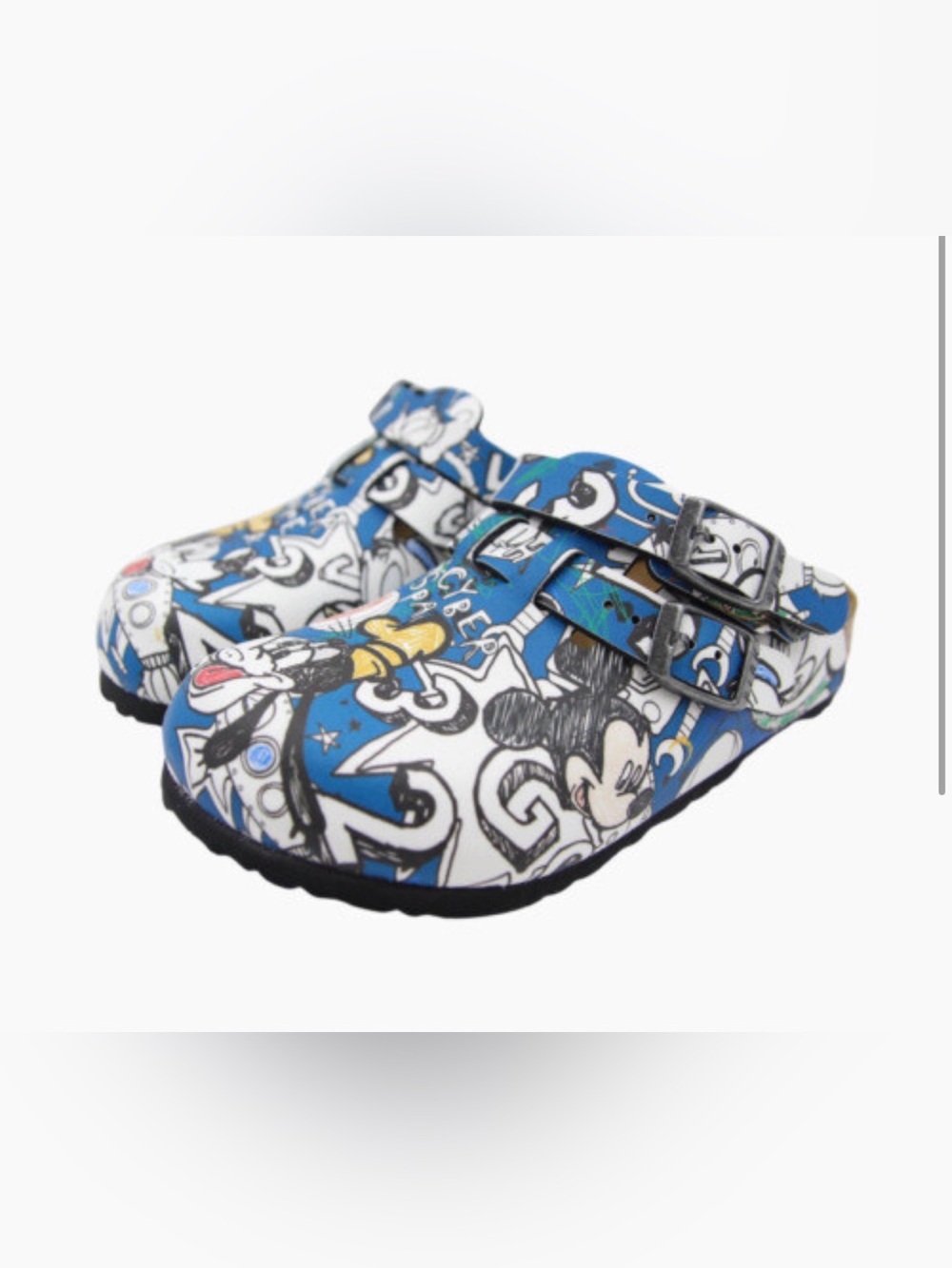EUC Birkenstock Birki’s KIDS Disney Mickey Mouse All Over Print